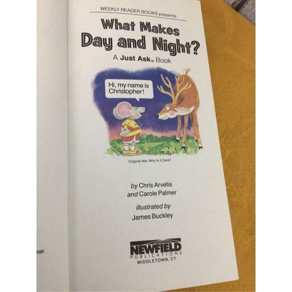 1984 Hardback “What Makes Day and Night?” - Picture 5 of 10